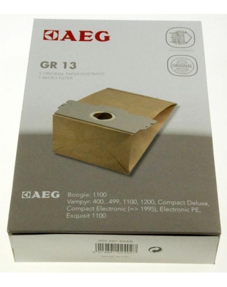 GR13 SAC ASPIRATEUR pour aspirateur A.E.G A.E.G