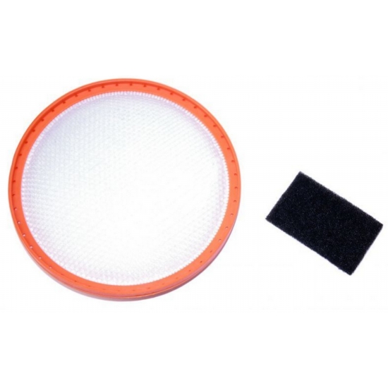 Lot De 2 Filtres Pour Aspirateur Dirt Devil | Référence 2288002 | Compatible Modèles M-Série Black Label - 2