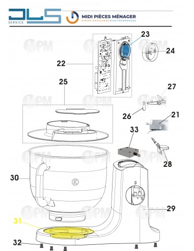 VUE ECLATEE KENWOOD KMX55