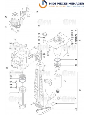 VUE ECLATEE DELONGHI ESAM04.120.S S11