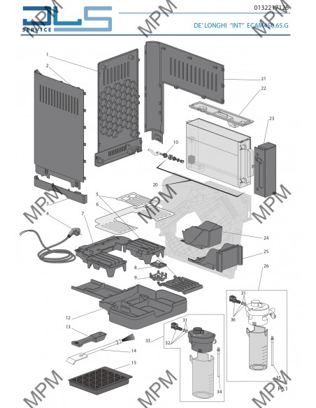 User manual DeLonghi Eletta Explore ECAM450.55.G (English - 32 pages)