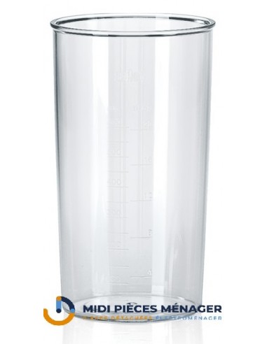 VERRE EN PLASTIQUE POUR PREPARATEUR CULINAIRE BRAUN AS00004187