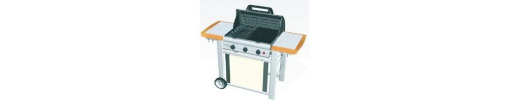BARBECUE CAMPINGAZ ADELAIDE 3 CLASSIC L MPM Midi Pièces DeLonghi BQ100 Barbecue (Noir Argent,) 18 cm: