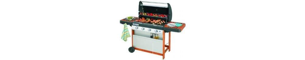 BARBECUE CAMPINGAZ 4 SERIES WOODY LX MPM Midi Pièces Ménager Barbecue à gaz Campingaz 4 Series Woody LX